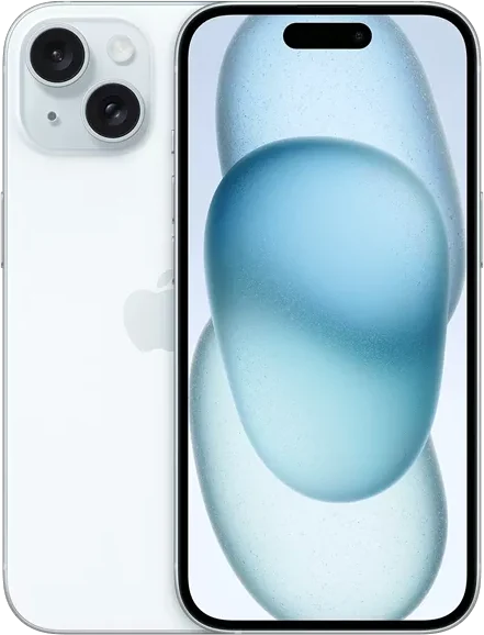 Smartphone moderno visto de frente y por detrás