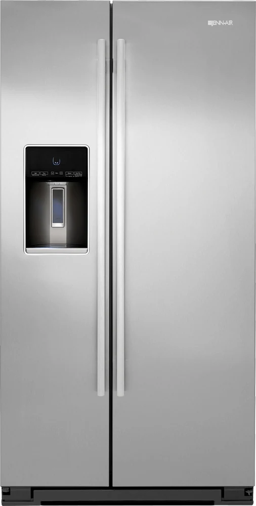 Refrigerador de dos puertas con dispensador de hielo y agua